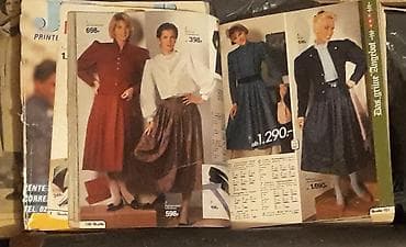 Vintage moda kataloqları və jurnallar toplusu - Qadın geyimləri üzrə — 8