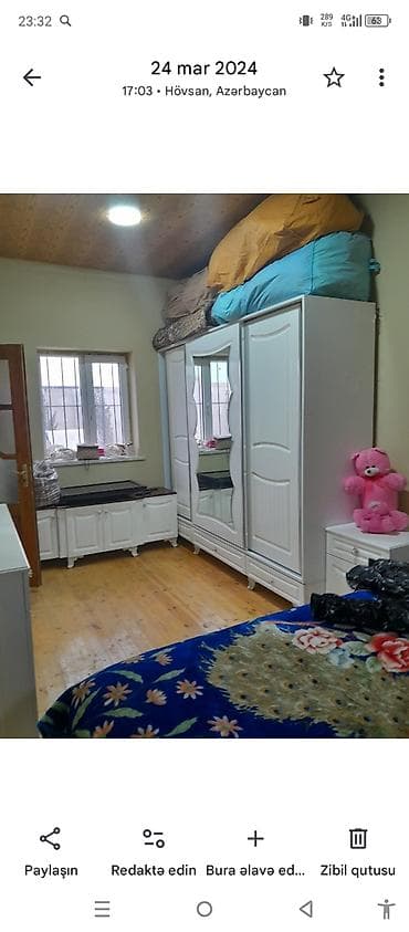 biləcəridə həyət evi: 2otaqlı həyət evi – 4 sotun içərisində ünvan Hövsan bağlar massivi — 5