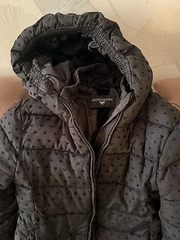 qis geyimleri: Monnalisa qız uşağı üçün qış paltosu - Brend: Monnalisa 6 yas - Rəng — 3