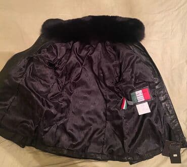 fosfor kurtka: 580 manata alınıb, təmiz dəri orginal mexdir Geyilməyib etiketi — 5