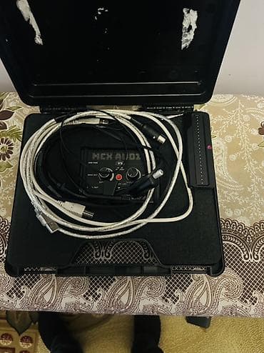 вазы для фруктов и конфет: MCX Audio VS – portativ audio interfeys/siqnal prosessoru komplekti — 3