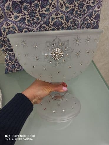 meyve qabı: Vaza, meyvelik. Tezedir . Cox gozeldir, yeterince boyukdur, nisbeten — 3