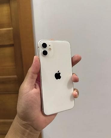 iphone duabi: IPhone 11, 128 GB, Ağ, Zəmanət, Simsiz şarj, Face ID — 3