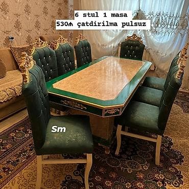 sekretar sto: Yeni, Masa və oturacaqlar, Kredit yoxdur, Azərbaycan — 10