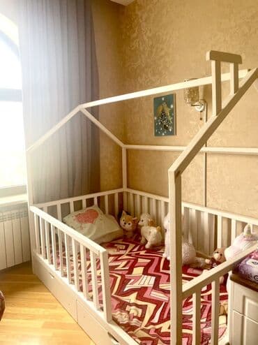 кровать с базой: Для девочки и мальчика, Кровать, С подъемным механизмом, Без матраса, С выдвижными ящиками — 2