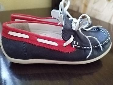 uşaq üçün makasin: Rəng - Göy Mokasinlər, Ölçü: 26, Uniseks — 3