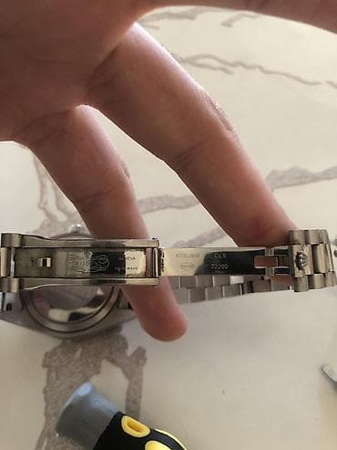 Qol saatı, Rolex, rəng - Gümüşü