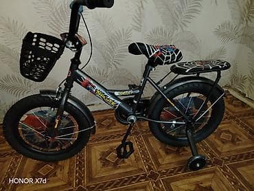 16 lik velosiped: Uşaq velosipedi – Spider temalı - Ölçü: təxminən 16" təkərlər (geniş — 1
