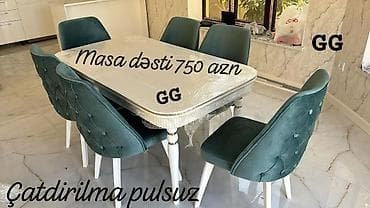 Masa və oturacaqlar