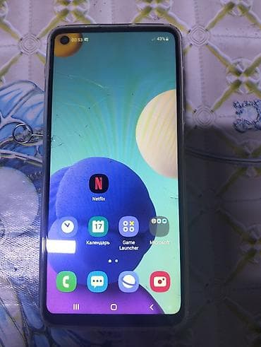 Техника и электроника: Samsung Galaxy A21S, 32 ГБ, цвет - Черный, Сенсорный — 3