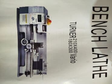avtomat darvazalar: BENCH LATHE – TURNER Vario dəzgah Model seçimləri: - TURNER 210x400 — 8