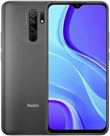 realme 10 pro plus: Redmi 9, 64 GB, rəng - Qara, Barmaq izi — 1