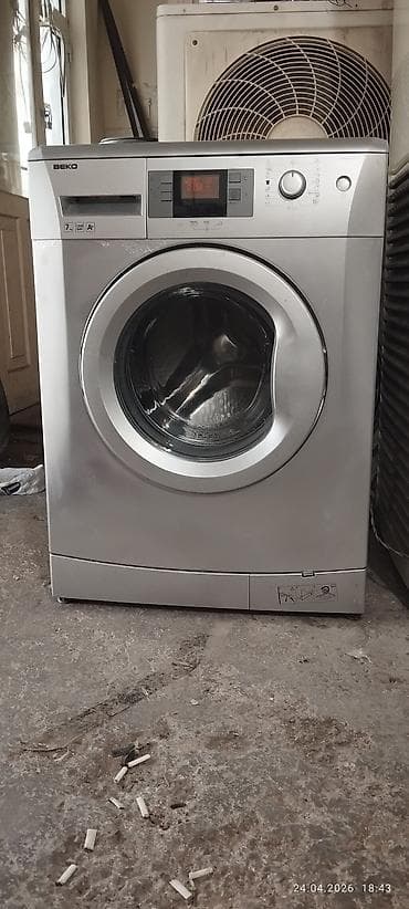 maşın ucun kamera: Paltaryuyan maşın Beko, 7 kq, Avtomat, Qurutmasız — 1