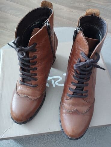 Tuflilər: Ölçü: 37, rəng - Qəhvəyi, İşlənmiş — 2