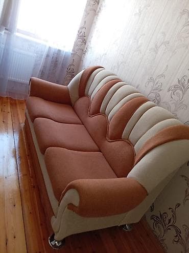 İşlənmiş, Divan, 2 kreslo, Bazalı, Açılan