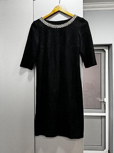 Qara zərif don - Rəng: klassik qara - Parça: ziqzaq (chevron)