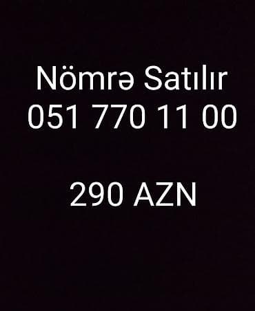 NÖMRƏ SATILIR 290 AZN — 1
