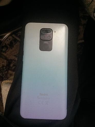 planşet telefonlar: Redmi Note 9, 64 GB, rəng - Göy, Barmaq izi — 2