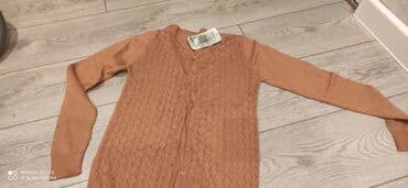 yun jaket: Qadın kardiqanı – Degaje - Rəng: isti qızılı-qəhvəyi (karamel ton) - — 1