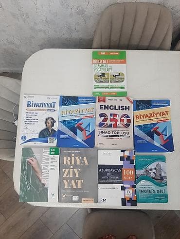 ensiklopediya kitabi: Dərslik və hazırlıq topluları paketi Paketə daxil olan kitablar: - — 1