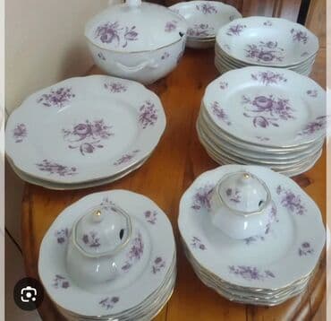 luminarc наборы посуды: Nahar dəsti, rəng - Ağ, Farfor — 1