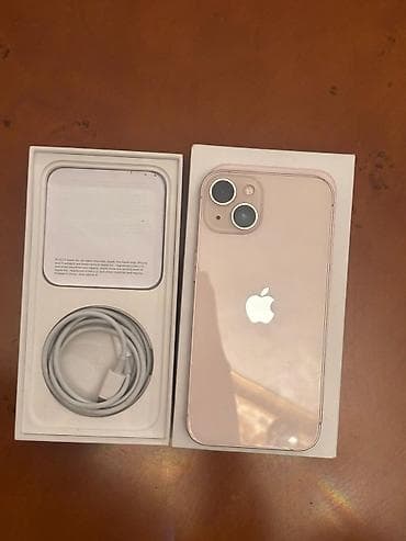 iphone faizsiz kredit: IPhone 13, 128 GB, Çəhrayı, Face ID — 2
