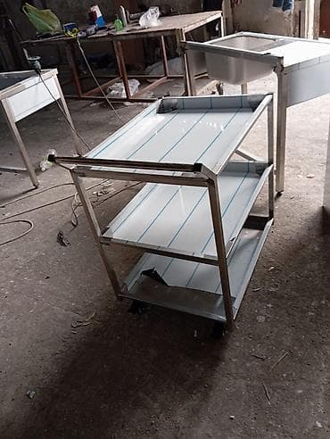 Оборудование для магазинов: Qab daşıma arabaları - Material: paslanmayan polad konstruksiya – — 2