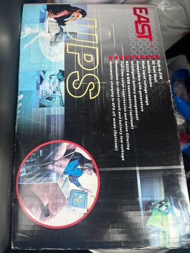 Digər ehtiyat hissələri: Yeni UPS, < 500 Vt, Rozetkaların sayı - 2 — 1