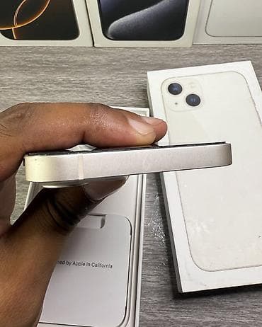 redmi telefonları: IPhone 13, 128 GB, Ağ, Zəmanət, Kredit, Simsiz şarj — 5