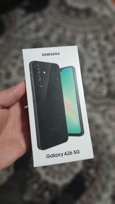 samsung s24 ultra qiymet: Samsung Galaxy A26, 128 GB, rəng - Qara — 1