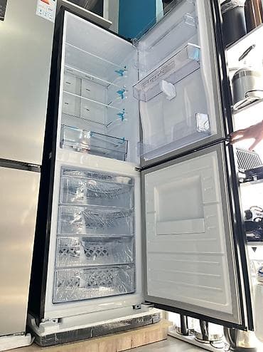 irşad electronics iphone x: Yeni 2 qapılı Emersun Soyuducu Satılır, rəng - Qara, Dispenserli — 4