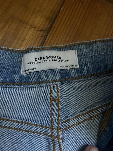 pull and bear: Mini Ətək, Zara, Cins, M — 2