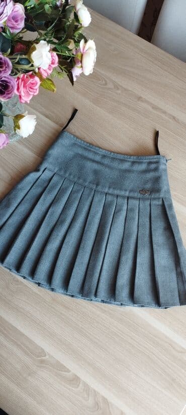 ağ qadın ətəkləri: Mini Ətək, Pambıq — 1