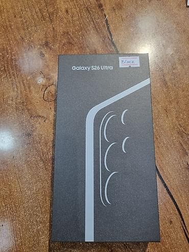 samsung tab 7: Samsung Galaxy S26 Ultra, 256 GB, rəng - Qara, Barmaq izi — 1