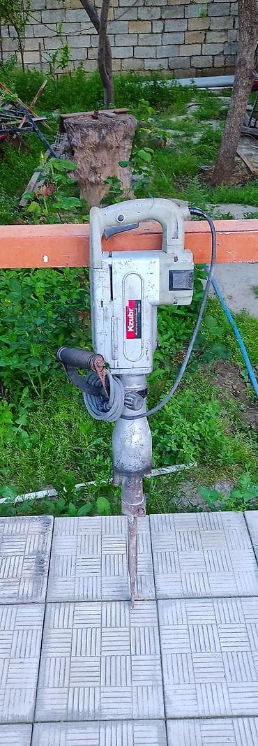 Qızdırıcı və isidicilər: KZUBR elektrik lom/qırıcı (jackhammer) Ev şəraitində istifadə olunub — 1