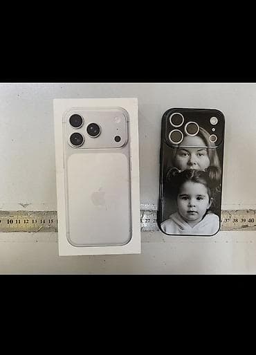 iphone 16e irsad: IPhone 17 Pro, 256 GB, Gümüşü, Face ID — 6