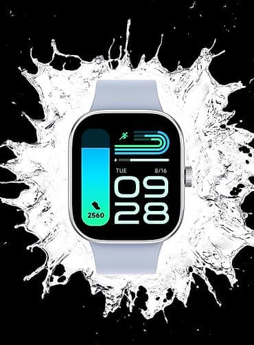 kreditle saat: Yeni, Smart saat, Xiaomi, Sensor ekran, rəng - Gümüşü — 1