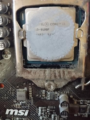 Masaüstü kompüterlər və komponentlər: MSİ H310M PRO-VD PLUS ana plata satılır + CPU İ3-9100F + Ram DDR4 (8 — 2