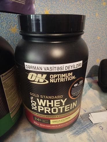Protein, Gainer, Creatine 3 də birlikdə qiymətin yazmışam hamsı rəsmi — 4