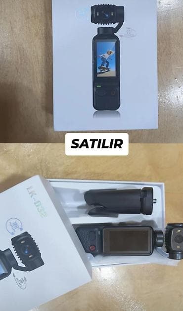 vlog kamera: Portativ stabilizatorlu cib kamerası – LK-032 Xüsusiyyətlər: - 3 oxlu — 1