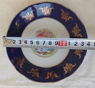 Boşqablar, rəng - Göy, Kobalt, Çexiya — 10