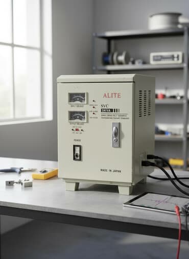 stabilizator delta: ALITE SVC 5kVA — təkfazalı, tam avtomatik kompensasiyaedici gərginlik — 1