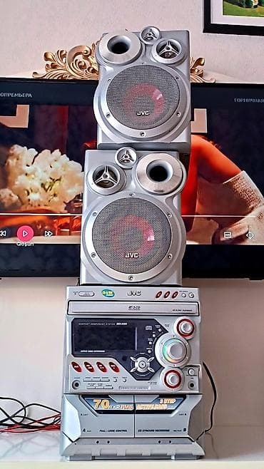 nokia communicator e90: JVC mini audio sistemi və akustik kolonka dəsti - Marka/model: JVC MX — 1