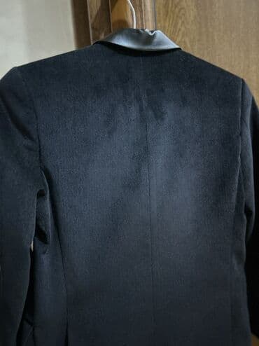 велюровые мужские спортивные костюмы: Мужской костюм, Демисезон, цвет - Черный — 7