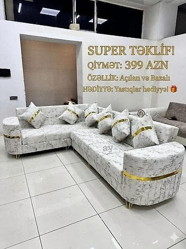 hediye paketi: Yeni, Künc divan, Divan, Bazalı, Açılan — 1