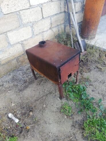 bakida agaclarin satisi: Dəmir Peçi, İşlənmiş, yanacaq - Odun, Ünvandan götürmə — 1