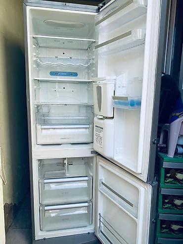gozel bulaq sekilleri: 2 qapılı LG Soyuducu Satılır, rəng - Gümüşü, Dispenserli — 2