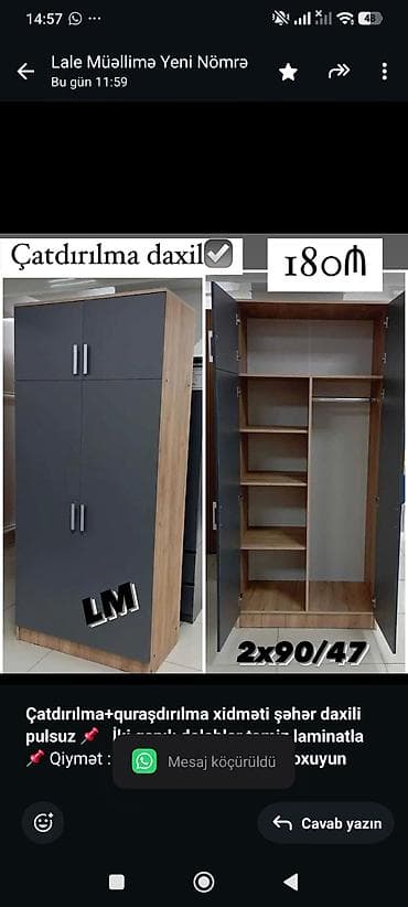 *Çatdırılma+quraşdırılma xidməti şəhər daxili pulsuz* 📌 *İki qapılı lalafo.az -da *Çatdırılma+quraşdırılma xidməti şəhər daxili pulsuz* 📌 *İki qapılı