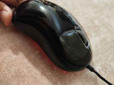 коврик для мыши: USB simli optik siçan - Rəng: qara -marka:Gigabyte -Usb A şunur — 2
