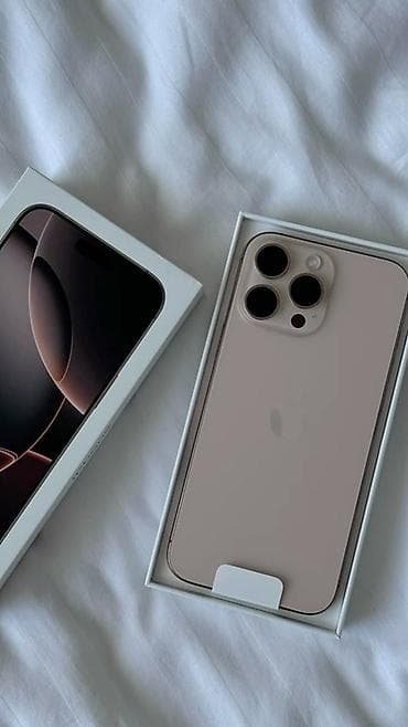 iphone x kamera: IPhone 16 Pro, Desert Titanium — 1